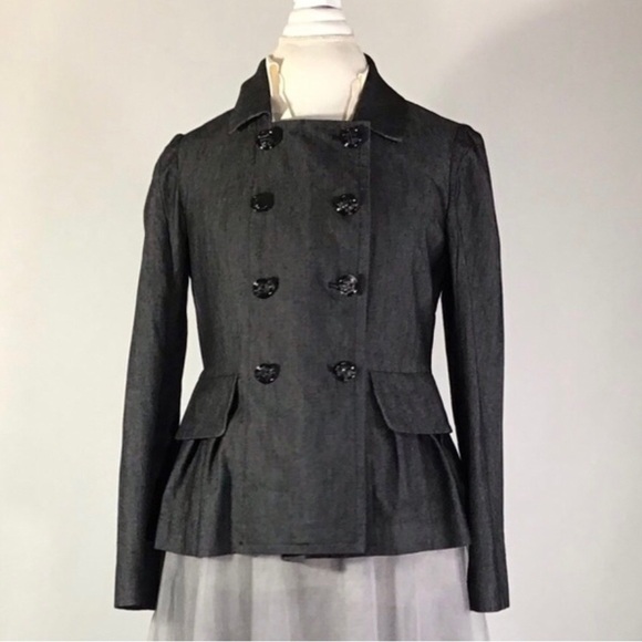Sandro jean Jacket double breasted peplum - Picture 1 of 13